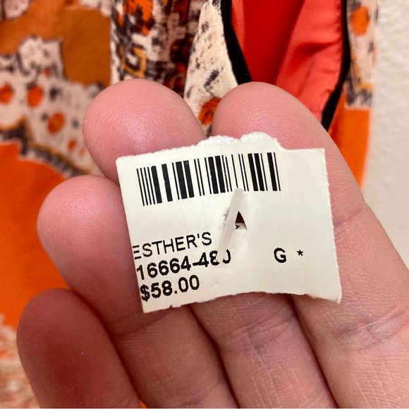 NWT Anthropology Maeve Canna Scarf Shift Dress - Picture 7 of 12